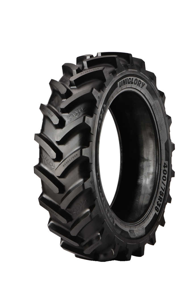 Durable farm machinery radial tire by UNIGLORY with cut-resistant tread compound